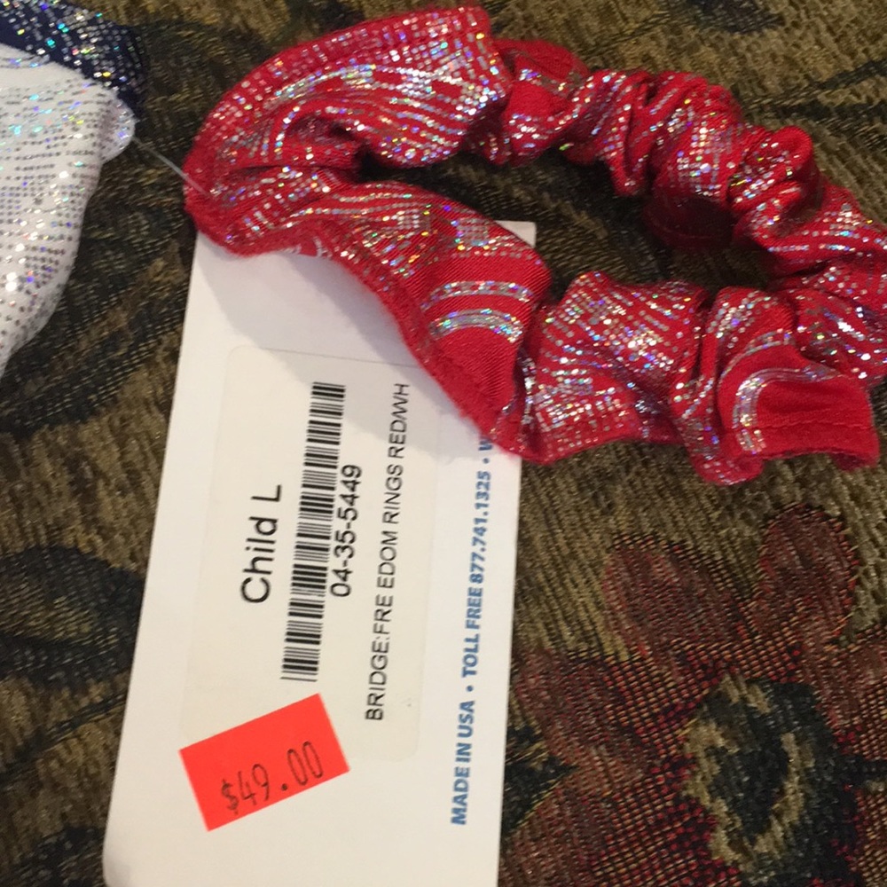 NWT Destira Gymnastics Dance Swimsuit Child Large - Picture 3 of 5